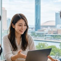 福岡の店や会社がAI回答に掲載されるための最新対策を示すイメージ