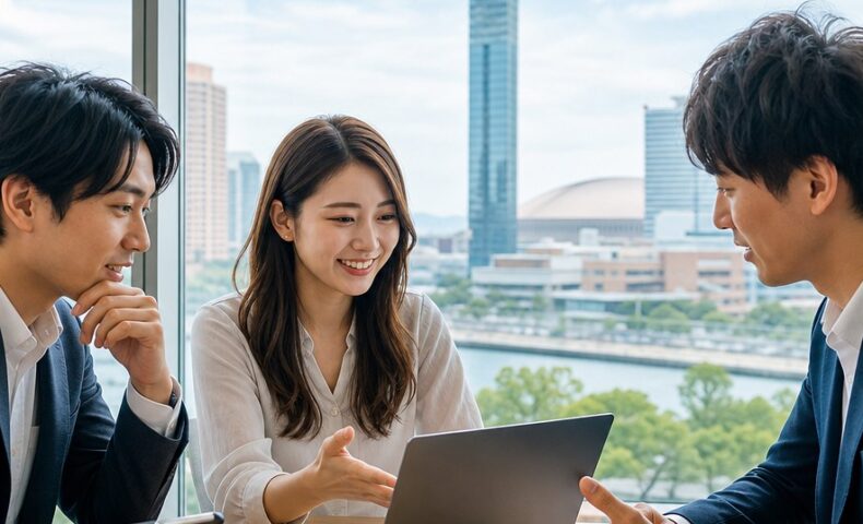 福岡の店や会社がAI回答に掲載されるための最新対策を示すイメージ