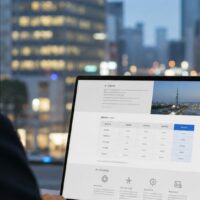 福岡 料金ページ SEOの設計を示す、地域名・料金表・サービス内容を整理したWebサイト画面