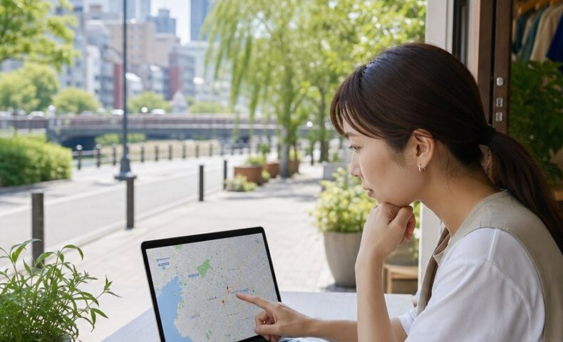 福岡のSEOでよくある質問を確認する初心者向けの地域SEO対策イメージ