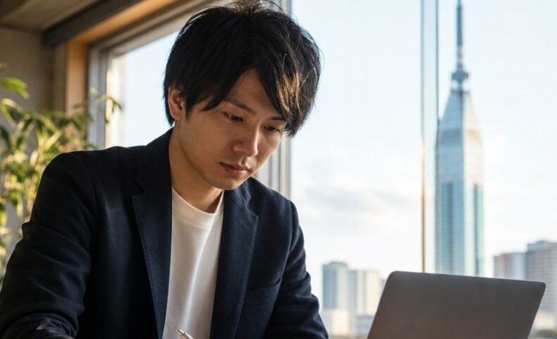 福岡 E-E-A-T強化に取り組む企業の地域密着サイト改善イメージ
