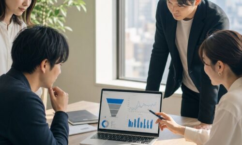 福岡 LP改善で問い合わせにつながる導線を確認するWebマーケティング担当者
