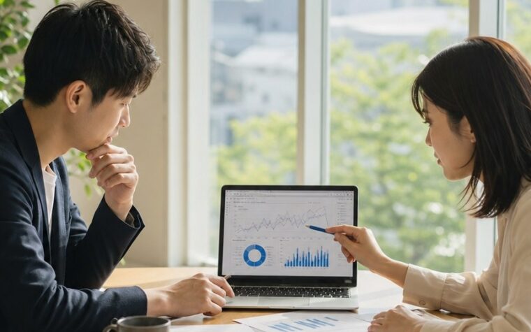 福岡 リライト SEOで検索順位が動かないページを分析し、改善方針を検討する担当者