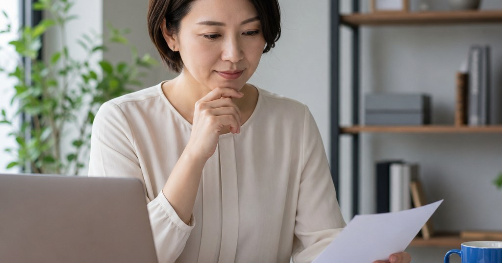 個人事業主がホームページSEOの依頼範囲と自分で残す仕事を整理しているイメージ